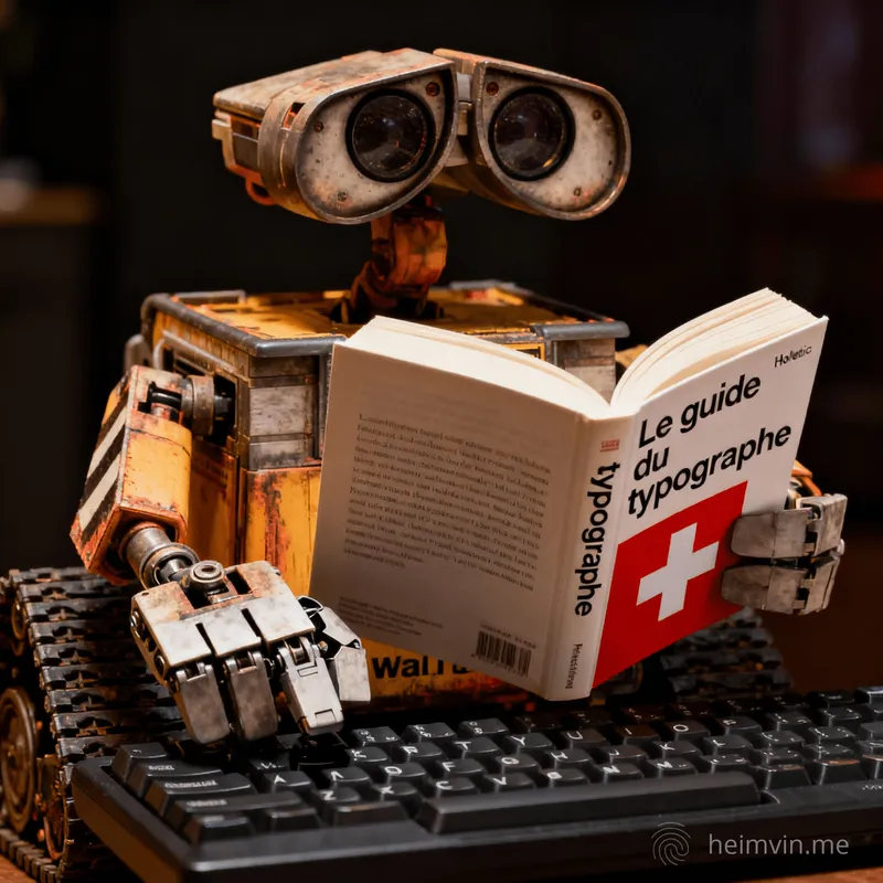 Guide du typographe suisse